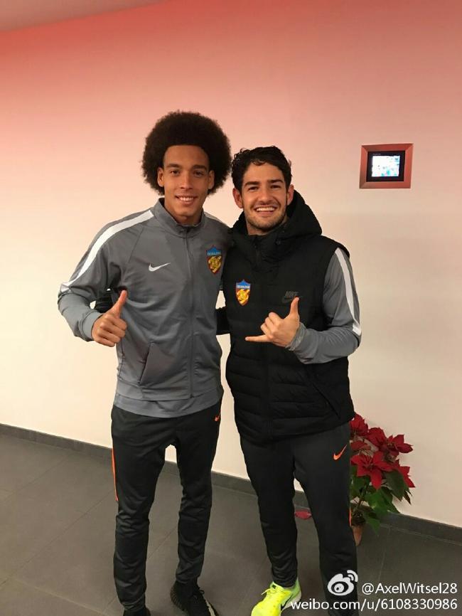 帕托与维特塞尔已经成为了好朋友