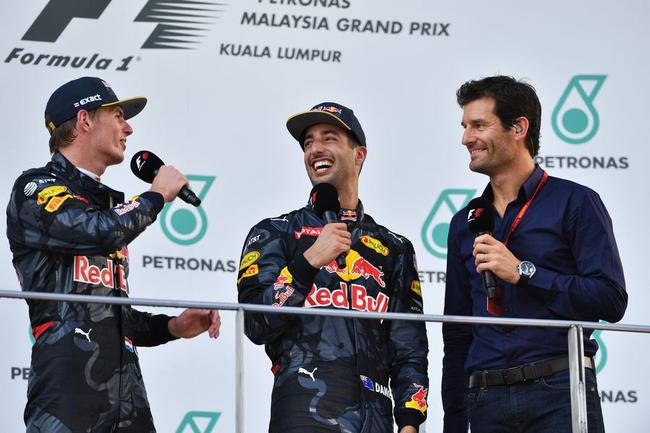 韦伯与里卡多、小维斯塔潘