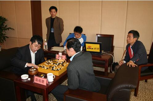 2007年“商业杯”围棋元老邀请赛决赛，聂卫平对阵陈祖德