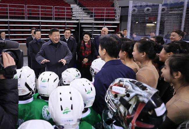 习近平考察冬奥会筹办工作