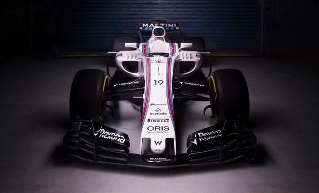 威廉姆斯车队发布2017赛季新车FW40