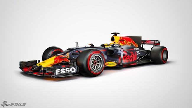 红牛也配备了鲨鱼鳍