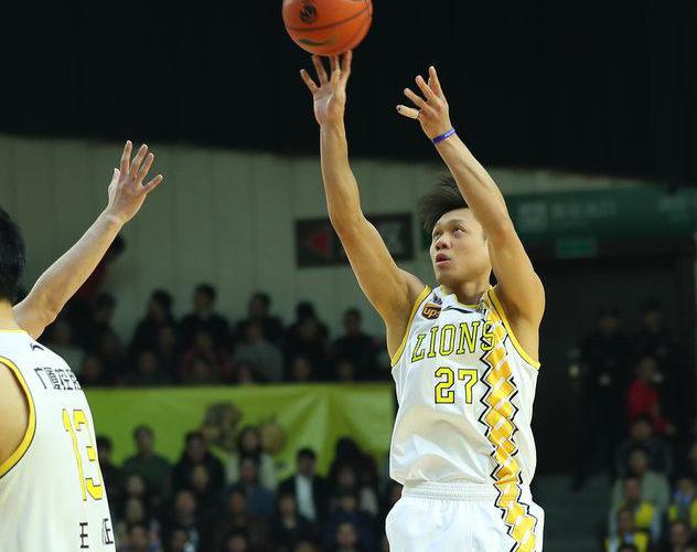 林志杰在比赛中