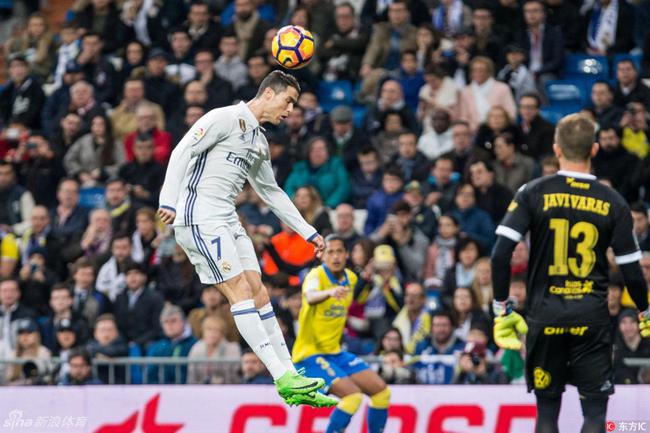 C罗头球为皇马续命