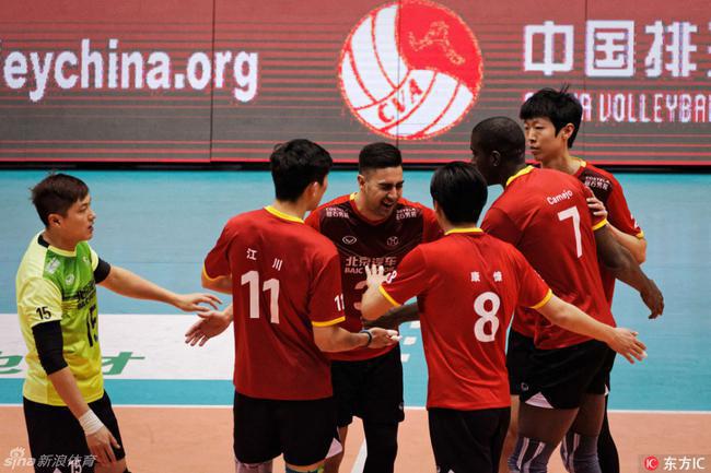 京沪男排再相遇