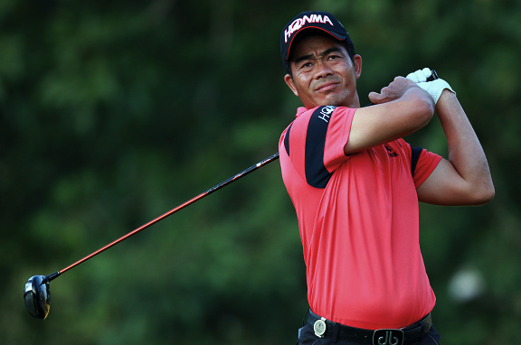 印度公开赛首轮未完霍希暂领先裙   高尔夫梁文冲霍希恿何某 74杆t70 