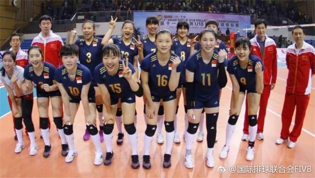 中国U18女排无缘冠军