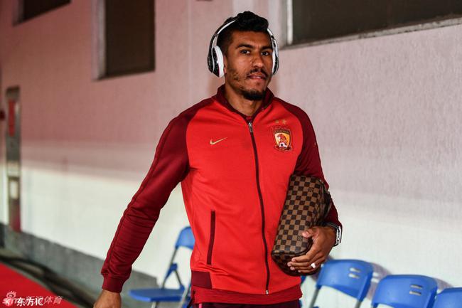 恒大巴西国脚外援保利尼奥