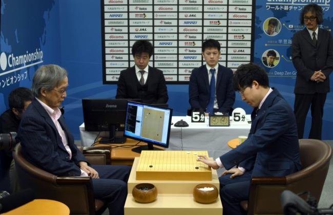 DeeoZenGo与井山裕太对弈