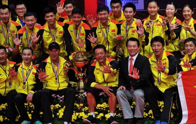 2015年国羽第九次夺得苏杯