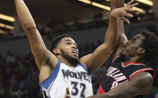 森林狼胜开拓者