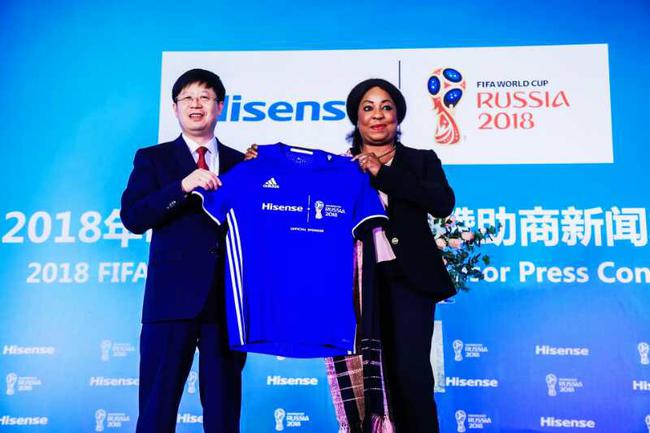 中国企业成2018年FIFA世界杯赞助商 费用近1
