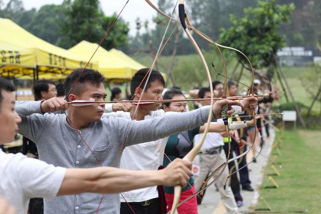 第二届健公国术比赛正羽射圃落幕