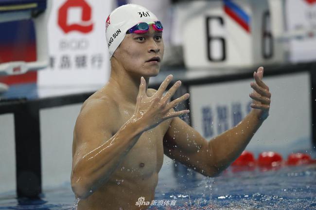 孙杨依然是金字招牌