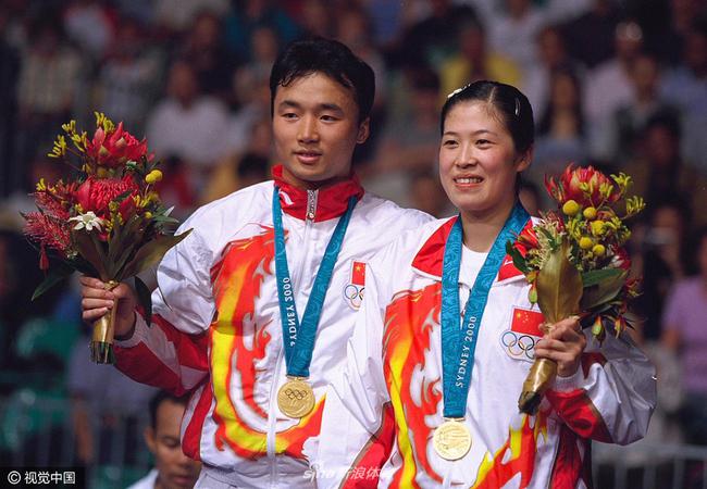 当年的奥运会混双冠军