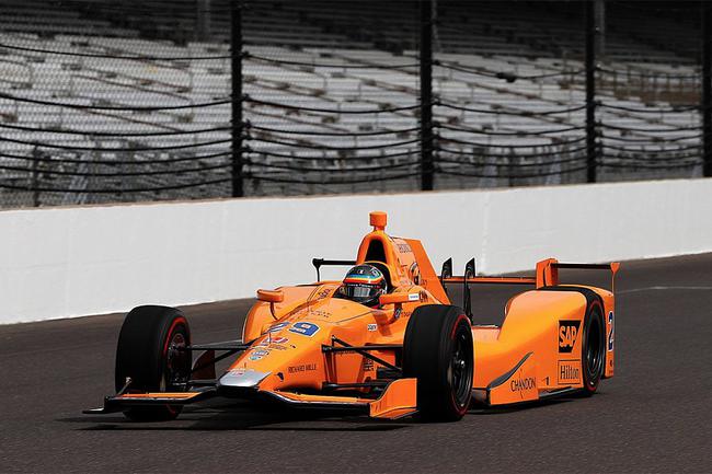 阿隆索indy500赛车首测