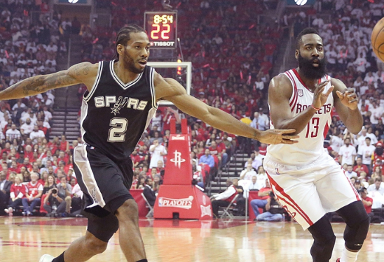 火箭本场对卡哇伊的防守很成功