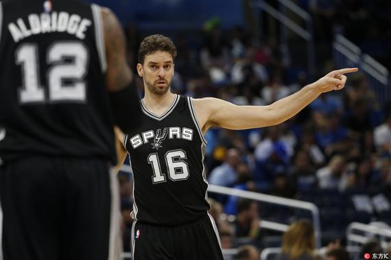 加索尔本场再跨里程碑