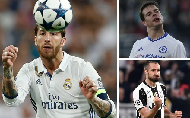 国际足坛排名前25的后卫球员