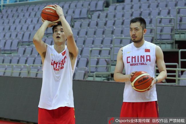 丁彦雨航领衔男篮出战世界杯预选赛名单