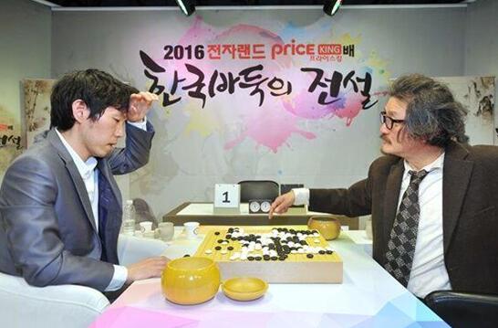 （2016年韩国围棋传奇赛，李昌镐迎战赵治勋，两人同样参加了1991年的富士通杯）