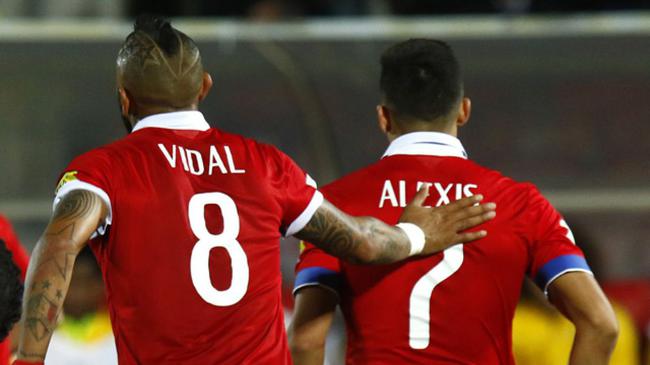 比达尔和桑切斯领衔智利队