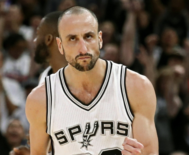 吉诺比利绝境中打首发北京时间5月23日,圣安东尼奥马刺队与金州勇士队