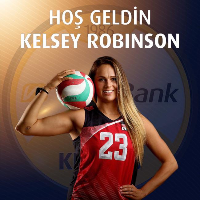土耳其豪门瓦基弗银行女排官方宣布与美国国手罗宾逊签约,征战2017