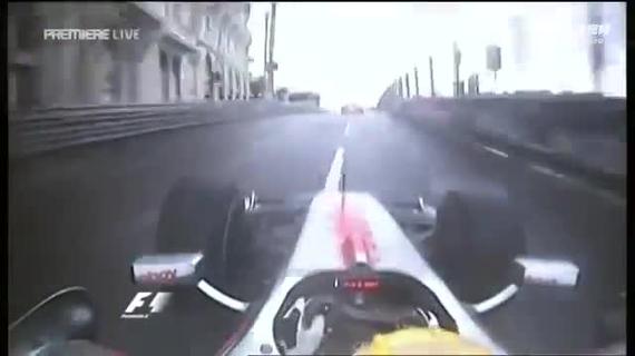 2008F1摩纳哥汉密尔顿战术胜