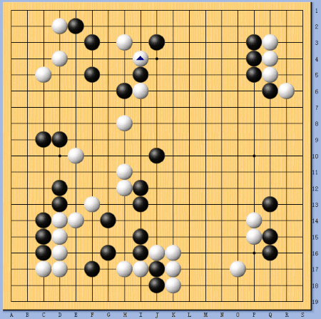 柯洁的这手小尖与AlphaGo不谋而合
