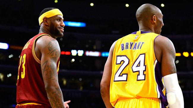 科比与詹姆斯