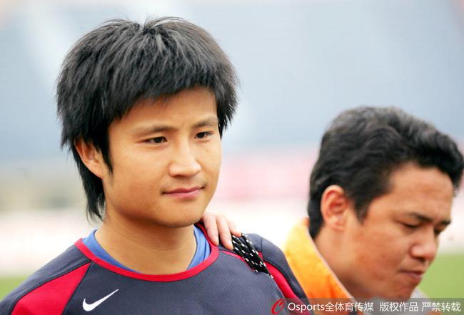 前国脚吴承瑛（资料图）