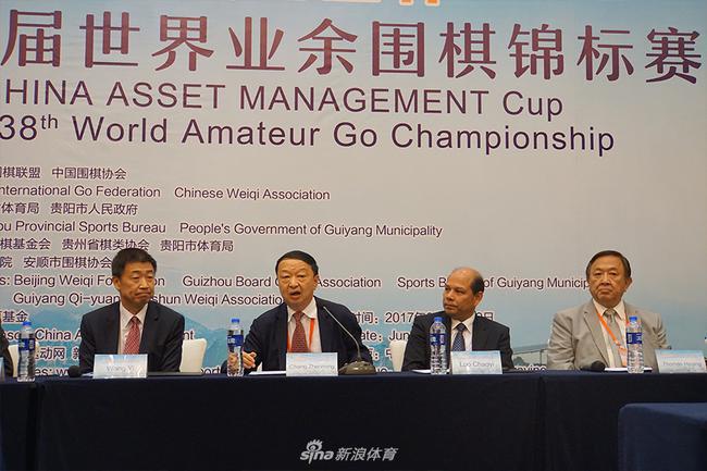 国际围棋联盟主席常振明宣布将举办首届世界智能围棋公开赛