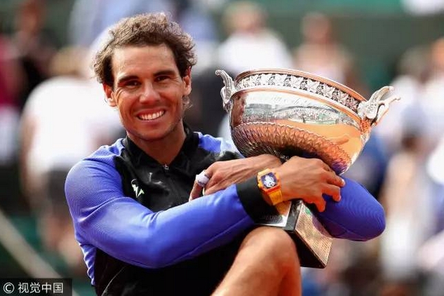 纳达尔法网第十次夺冠