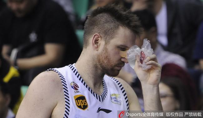 兰多夫在比赛中