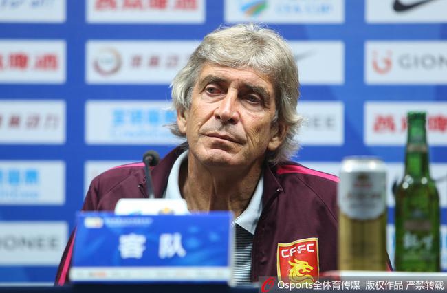 佩莱格里尼出席赛前新闻发布会