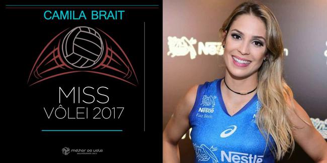 camila brait北京时间6月20日消息,前巴西女排国手,奥萨斯科主力自由