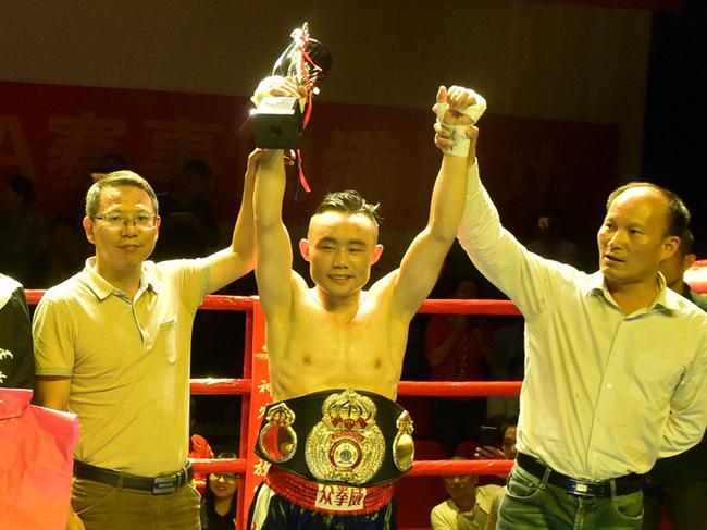 WBA中国雏量级青年金腰带拳王张方勇