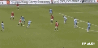 曼联的小范围配合