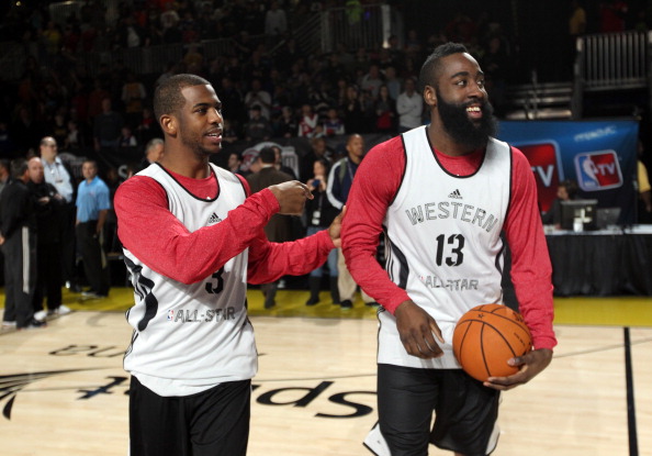 哈登和保罗形影不离