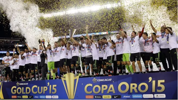 墨西哥7次夺得金杯赛冠军,领先5次夺冠的美国队
