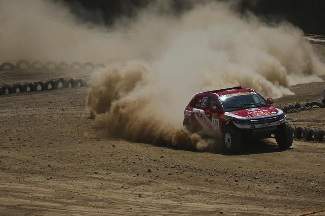 众泰T600车队杨帅获得排位赛全场第一名