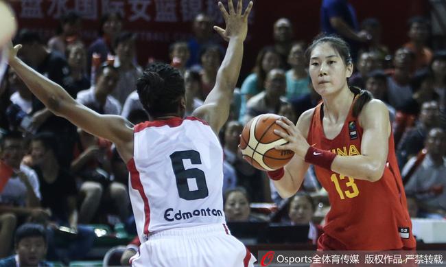 中国女篮逆转战胜加拿大