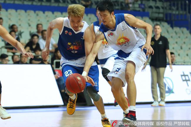 浙江队战胜肯帝亚获得第三