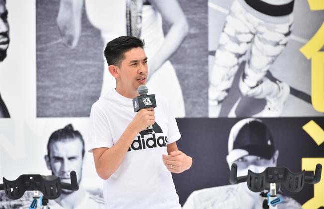 阿迪达斯大中华区董事总经理高嘉礼 colin currie 先生这场开幕活动从