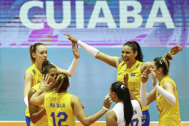 巴西女排3-1克荷兰主场连胜