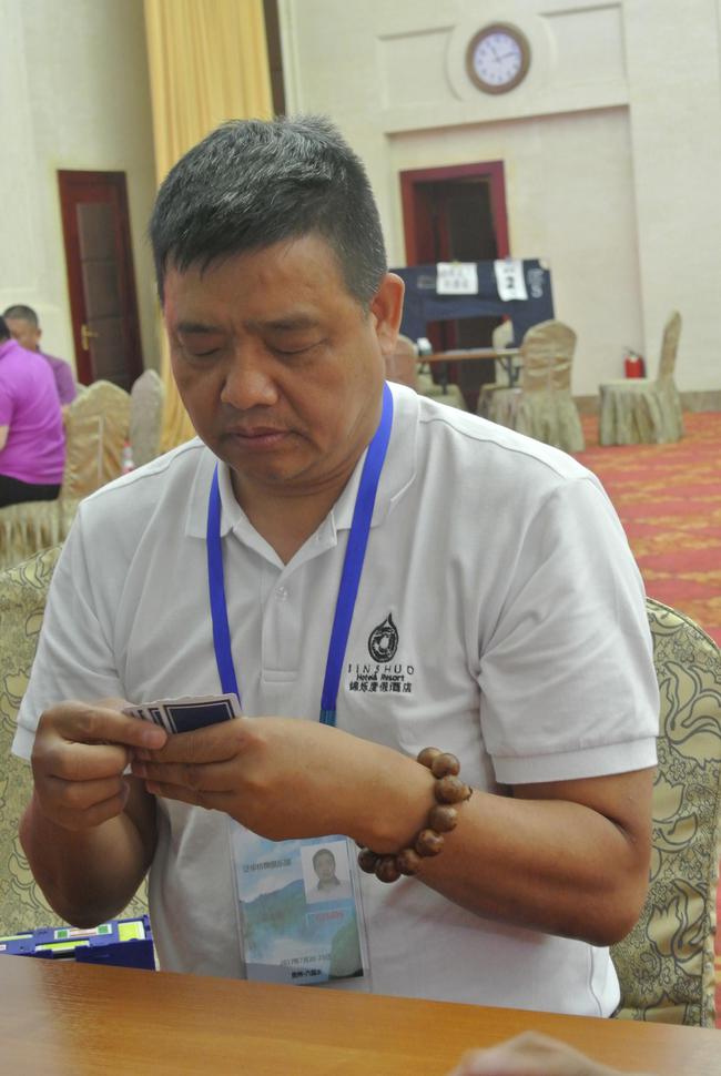 王大德在比赛中