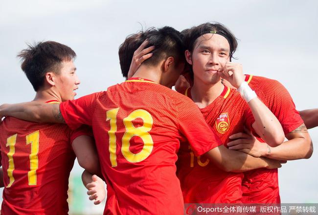 U22国足战胜日本