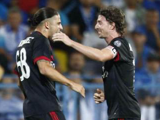 欧联杯米兰1-0克拉约瓦