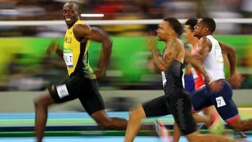 短跑大神博尔特